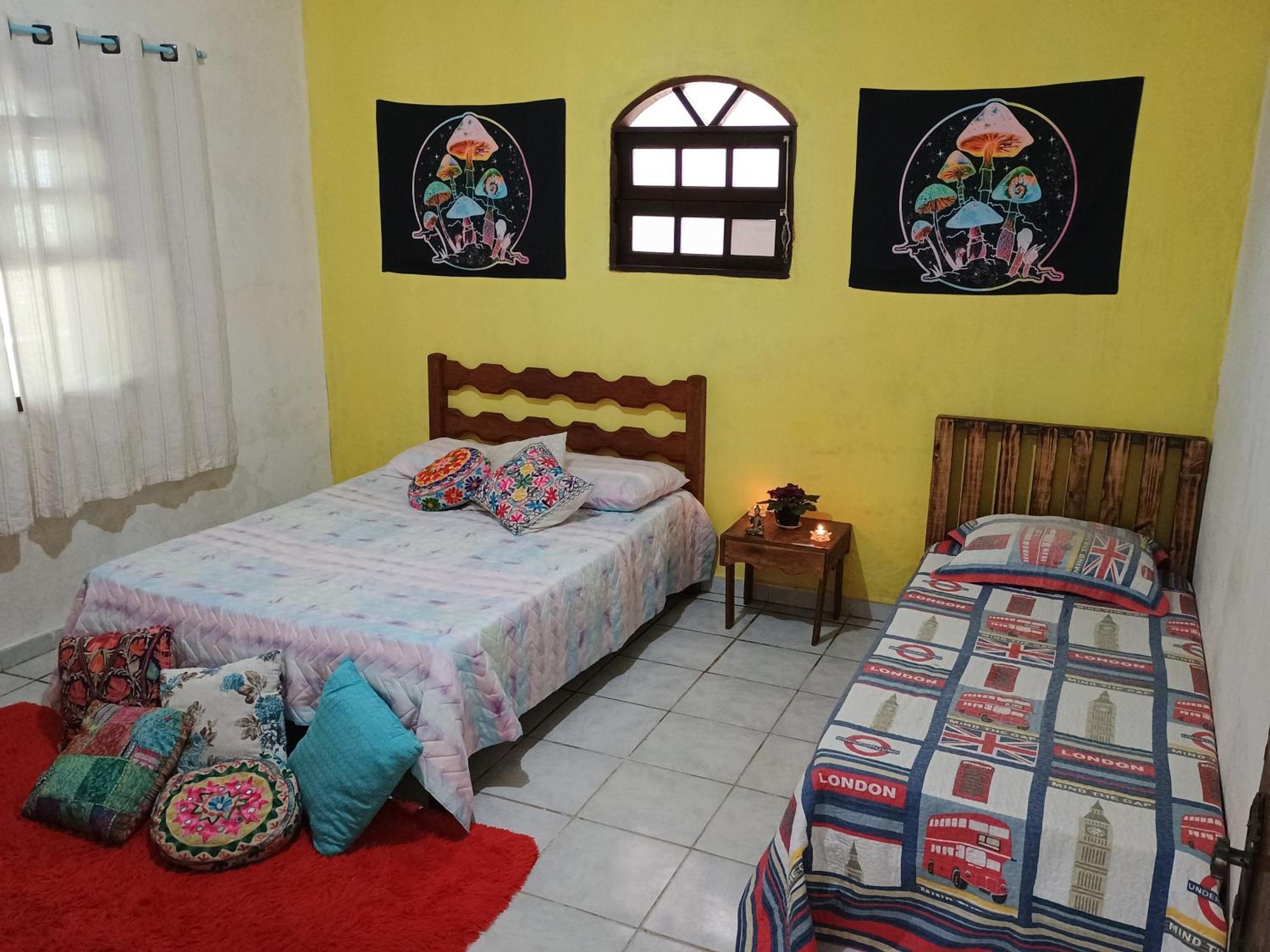 Renovo Beija-Flor Hostel E Espaco Terapeutico Бертиога Экстерьер фото